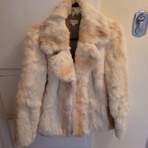 Bershka Cream Teddy Jacket